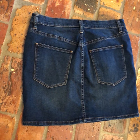 We the free denim mini skirt sz 10/30 - Picture 8 of 12